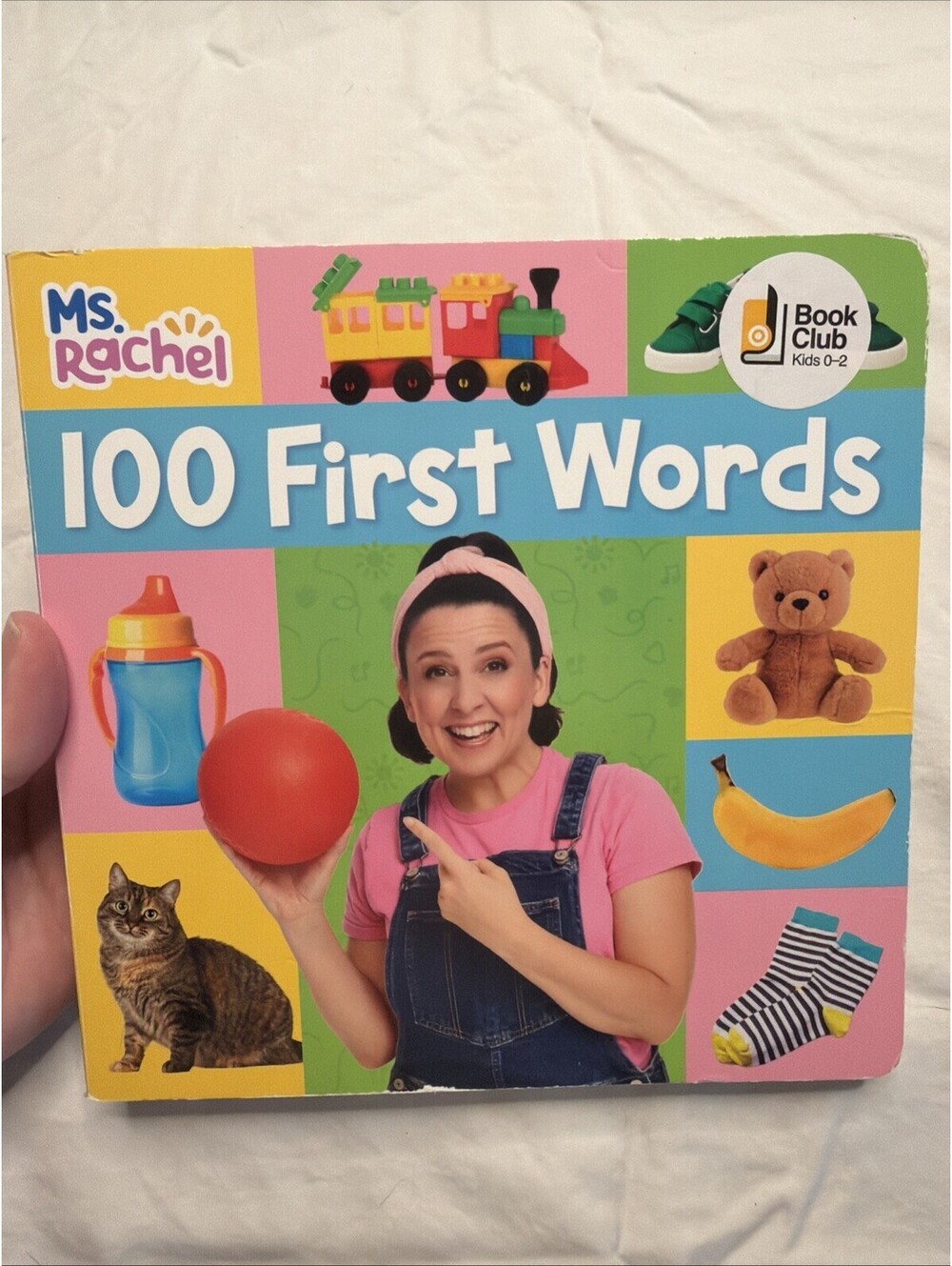 Ms. Rachel 100 First Words Board Book Children’s Pre Owned Learning